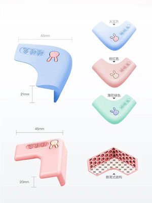 kopen Van de de Botsingspreventie van de Kinderen van het siliconekonijn de het Siliconestrook beschermt Babys tegen het Stoten van de Zachte Strook van de Lijsthoek online manufacture