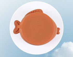 kopen Lekvrije siliconen babyschaal Visvormige siliconen aanvullende voerbak, antislip servies voor baby's online manufacture