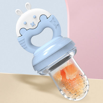 kopen Voedingsmiddelenkwaliteit Silicone tanden slijpstok Baby fruit en groenten bijten en aanvullend voedsel slijpapparaat online manufacture