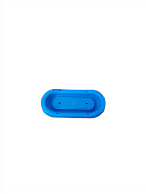 kopen Op maat gemaakte blauwe luidspreker met metalen siliconen accessoires, luidsprekerdiafragma om geluidseffecten te verbeteren online manufacture