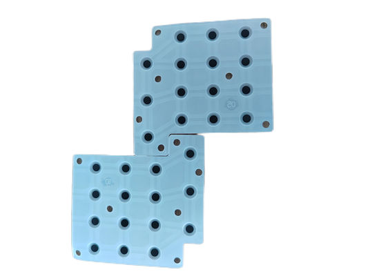 kopen Gepersonaliseerd heeft geleidbaarheid siliconen rubber knoppen, koolstof geleidende rubber kappen, geleidende apparatuur paneel knoppen online manufacture