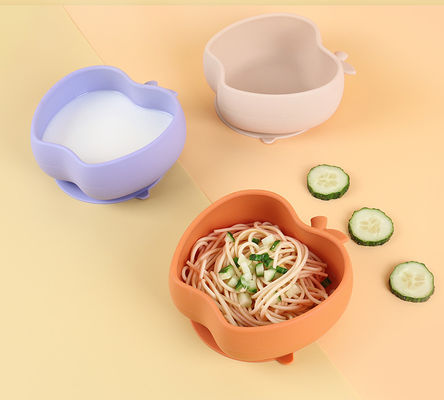 Niet-giftig Voedingsmiddel Silicone Baby Food Bowl Kinders Zuigbeker Silicone Bowl Oefeningen Kinders Eetvermogen