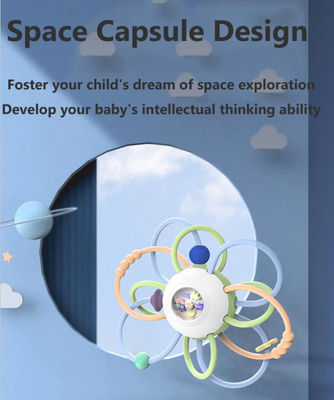Het siliconebaby van de voedselrang het kauwen speelgoed van het het raadsel het sensorische silicone van speelgoedkinderen