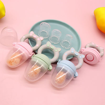De Babyfruit van de biggetjebeet en de Plantaardige van de het Voedselsupplementtand van het Babyfruit Malende Stok die Gom kalmeren