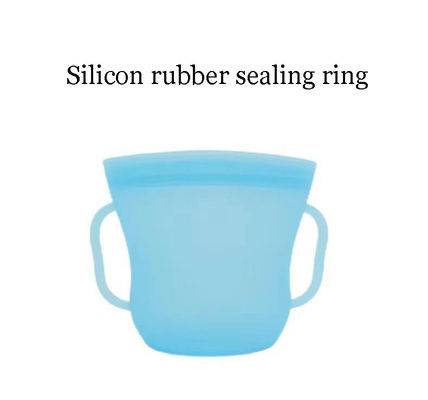 De opslag en het behoudsmoedermelk van de het voedselzak van het zak verzegelde de Zelfdichtende silicone van het siliconevoedsel opslagzak