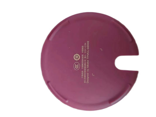 Gepersonaliseerde Circulaire luidspreker Isolatie Pad Intelligente Bluetooth luidspreker Silicone scherm Printed Font Anti Vibration Pad