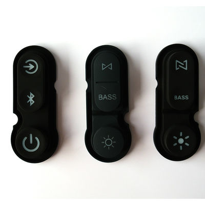 Fabriek aangepaste luidspreker accessoires met siliconen knoppen Bluetooth luidspreker toetsenborden toetsenbord siliconen toetsenborden