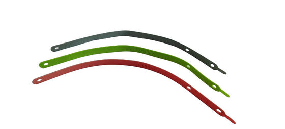 Gepersonaliseerde mariene siliconen band rubber stretch siliconen elastische band voor kabel management