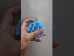 Silicone hoofdhuid massager shampoo borstel haarborstel met zachte siliconen borstel hoofdhuid borstel