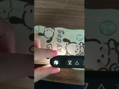 Audio / elektrische apparatuur Silicone rubberen knop geïmprimeerd maat